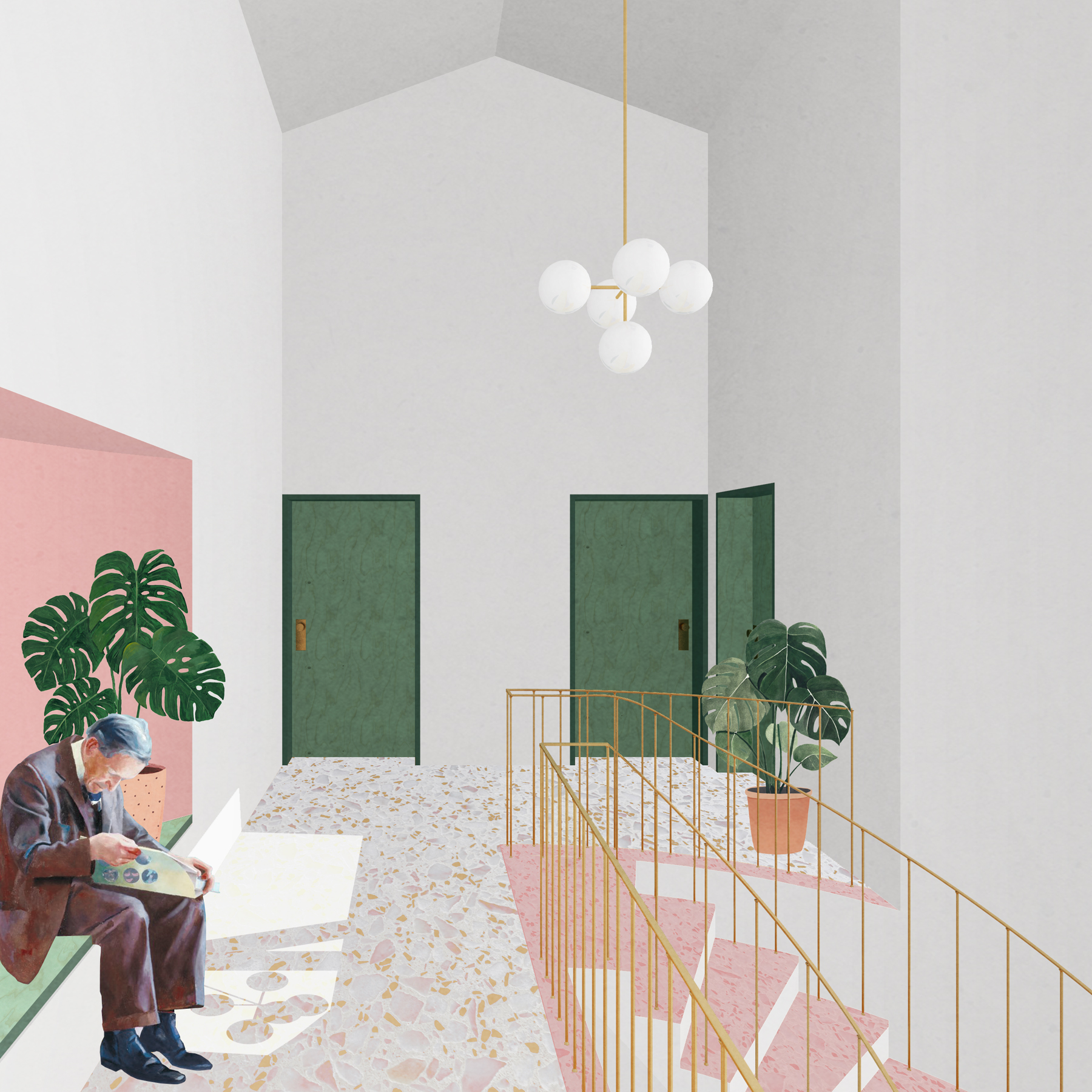 Glauer Hof – Altbau Innen